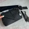 キルティングレザーショルダーバッグのハイデザイナー品質カレッジ女性クロスボディチェーンハンドバッグクラシックファッションフラップバッグハードウェアクラッチフルパッケージ