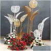 Party Decoration UpScale smidesjärn Banan Tree Leaf Road Guide Scen Scene Site Layout Ornament Window Supplies Drop Delivery Home DHWJ9