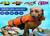 Dog Clothes Pet Life Jacket Floating Vest Adjustable Swimming Protective Paddling Safety Pool Beach 2108043831621