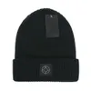 Beanie Designer beanie luxo ilha gorro chapéu temperamento versátil gorro chapéu de malha carta quente chapéu de design de pedra 17 cores F-13