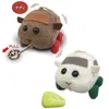 Porte-clés longes mignon PUI Molcar pomme de terre Shiromo Teddy souris en peluche porte-clés 10 cm petit pendentif enfants jouets en peluche pour enfants 231025