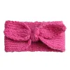 Cute Fashion Baby Elastic Headband Girl Turban Head Wrap Headbands Girls Knitting Rabbit Ear Hairbands Accessories ZZ