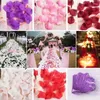 Fiori decorativi 500/1000/3000 pezzi da 5 5 cm petali di rosa artificiale fiore petali di seta decorazione di nozze di San Valentino