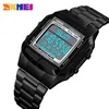 ساعات المعصم Skmei Military Sports Watches Electronic Mens Watches Top Brand Luxury Male Clock Clock Plock LED Digital Watch Watch Relogio Maschulino 231025