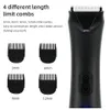 Clippers Trimmers Groin Area Hårtrimmer Lawn Mower Ceramic Blade Waterproof Wet Dry Clippers Pubic Arm Pit Body Hair Ultimate Hygiene Razor 231025