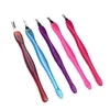 Stainless Steel Cuticle Pusher Nail Art Fork Manicure Tool For Trim Dead Skin Fork Nipper Pusher Trimmer Cuticle Remover