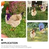 Garden Decorations 2 PCS Chicken Yard Sign Outdoor Ornament Lawn Halloween Ornament Yards Dekorativ insats