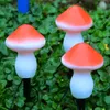 Décorations de Noël Lumières de champignons solaires LED Jardin étanche extérieur Couleur chaude Chaîne lumineuse pour patio Pathway Paysage Décor 231026