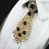 Мужской свадебный банкетный костюм ручной работы, галстуки-боло, вечерние рубашки, галстук-бабочка, новинка, брендовый костюм для жениха, кристаллический сплав, стразы, Bowtie252b