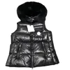 2023designer Women's Down jacket embroidered badge doudoune femme fur collar hooded jackets