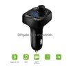 Other Auto Parts X8 Fm Transmitter Bluetooth 5.0 Car Hands O Mp3 Player Adapter Usb 22.5W Quick Charging Type-C Fast Charger Modator Dhhri