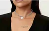 2023 سلسلة جديدة من أسهم القلب السميكة TI Necklace Europe America Men and Women with Callarbone Chain Haip Netclaceholiday Gift