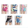 Leggings Femmes Femmes Cordon Cyclisme Shorts Bow Sans Couture Élastique Respirant Contrôle Du Ventre Bulifting Filles Entraînement Body Shaper