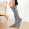 Chaussettes de sport pour femmes et hommes, chauffage électrique, batterie Rechargeable, USB, lavable, thermique, résistante à l'eau, pour randonnée, pêche