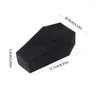 Jewelry Pouches Handmade Velvets Rings Neckchain Box Coffin Shapes Container Gothic Packaging Boxes For Collectors