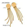 Stud Earrings Youthway Stainless Steel Classic Round Baguette Tassel Fashion Personality Party Jewelry Gift For Women