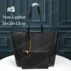 Premium Leather/Non-Leather Women's Large Capacity Shopping Bag Tote Bag Shoulder Bag 38x28x13cm