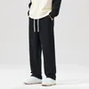 Pantaloni da uomo CAAYU Jogger Pantaloni sportivi Moda Hip Hop Streetwear giapponese Coulisse Pantaloni larghi casual Sport Sciolti Uomo nero