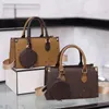 Onthego Bag Luxurys Designers Väskor Handväskor Högkvalitativ damkedja axel läder handväska crossbody väska säck totes lyx dhgate väska