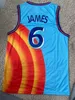 2021 BLUE Lebron 6 James Basketball Jersey Space Jam Tune Squad Movie All Ed Top Quality