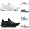 2023 Ultraboosts 20 UB 6.0 4.0 5.0 MEN RENGRING SHOED TECH Indigo Purple DASH GRAY ULTRA CORE TRIPLE BLACK SOLAR PLUE PLUE WIND