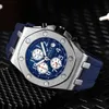 Onola Brand AP Fashion Casual Quartz Mens Watch Chronograph Multifunkcyjna Zegarek na rękę