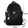 School Bags Ladies Cute White College Backpack Women Leisure Bag Girl Laptop Trendy Female Travel Book Fashion Teenager