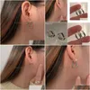 Stud Vintage Punk Oorbellen Voor Vrouwen Nieuwe Mode Creatieve Twist Kronkelende Geometrische Handgemaakte Partij Sieraden Drop Delivery Jewelr Dhgarden Otpye