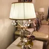 European Living Room Table Lamps Large Sofa Coffee Villa Model Room Light Luxury Crystal Engineering Desk Lamp Free Shipping