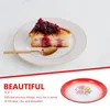 Ensembles de vaisselle assiette en émail Restaurant service exquis dessert décoratif plat multifonction style chinois grand récipient
