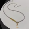 Designer Jewelry Pendant Necklaces Luxury Brand Necklaces Designer Letter Necklace Chains For Men Fashion Womens Wedding Party Ornaments