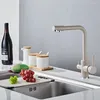 Kitchen Faucets Sanitary Ware Polished Ceramic Single Hole Water Filter Top Faucet