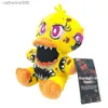 Animais de pelúcia recheados 18cm FNAF Brinquedos de pelúcia Kawaii Freddys Animal Foxy Bonnie Bear Ribbit Brinquedos de pelúcia em estoque Presente de aniversário de pelúcia para criançasL231027