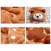 Dog Apparel Brown Bear Clothes For Chihuahua Pet Costume Puppy Hoodies Coat Jacket Pajamas Ropa De Cachorro Warm