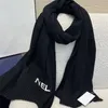 Long Scarf for Women Designer Knit Solid Color Scarves Classic Letters Head Scarfs Shawl