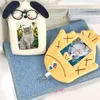 Card Holders Cartoon Pocard Holder Animal Series Soft Plush 3 Inch Kpop Po Bag Pendant School Stationery