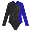 Anneaux de gymnastique Dance Gymnastique Leotard BodySuit artistique robe de patin