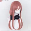 Catsuit-kostuums Hoge kwaliteit Gotoubun de typische Quintuplets Nakano Miku Pruik 60 cm Donkerroze Hittebestendige Cosplay Anime Pruiken