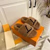 OG Originele Beroemde Harige Pluizige Slippers Ontwerper Australië Muilezel Beige Groen Zwart Wit Rood Grijs Bruin Kamer Huis Bont Slides Slide Pantoufle Schoenen