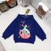 Lüks Bebek Hoodie Yüksek Kaliteli Tam Etiketler Çocuk Kazak Boyut 100-160 Renkli Çizgi Film Desen Çocuk Külot Oct25