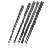 Chopsticks Manufacture El Friendly Pure Black Plastic Alloy Wholesale Disposable Bulk