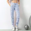 Calças femininas mulheres casual primavera outono fitness carga suor cintura alta solta senhoras ao ar livre sweatpants corredores bolso haren calças 00