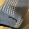 Designers Cashmere Jacquard Long Scarf for Women Designer Houndstooth Knit Scarves Head Scarfs Shawl Plaid