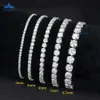 Preço mais barato GRA pass testador de diamante s925 conjunto de pinos de prata esterlina 2mm 3mm 4mm5mm vvs moissanite pulseira de tênis de diamante
