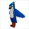 Halloween azul jay leve mascote traje terno vestido de festa natal carnaval festa fantasia trajes adulto outfit