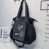 Nowa damska torba na ramię moda do mycia listu do torby jeansowej torebka crossbody torebka swobodna torba mała niedźwiedź naklejka torba podróżna