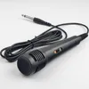 Microphones 1pc Microphone dynamique filaire professionnel micro Vocal avec câble XLR à 6.5mm 3.5mm pour accessoires d'enregistrement de karaoké noir