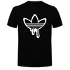 Sommer Baumwolle lustige T-Shirts mit kurzen Ärmeln T-Shirt Männer Mode Doodle Print ADI T-Shirt Männer Tops T-Shirts Casual T-Shirt Men269J