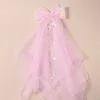 Accessoires pour cheveux, bandeau à paillettes, voile à paillettes, bandeaux de princesse, fil pour enfants, fête de mariage, coréen, vente en gros