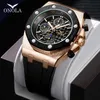 Onola Brand AP Fashion Casual Quartz Mens Watch Chronograph Multifunkcyjna Zegarek na rękę